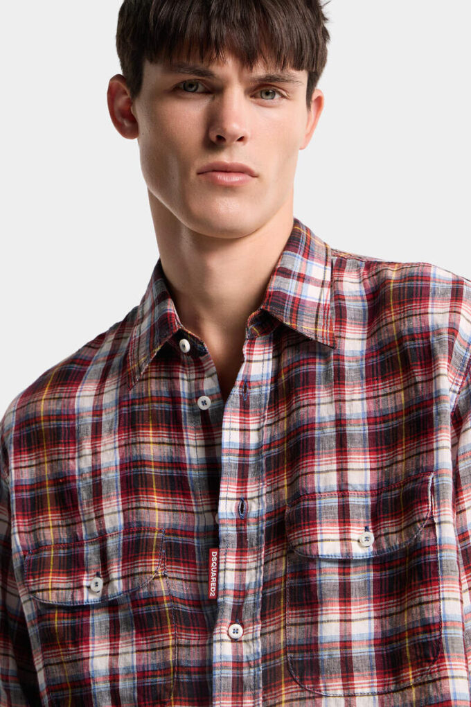Camisas vintage de lino canadienses Camisas vintage de lino canadienses