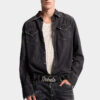 Camisas western lavadas en negro Camisas western lavadas en negro