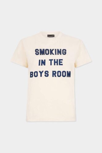 Camiseta con corte perfecto y efecto desgastado vintage