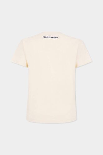 Camiseta con corte perfecto y efecto desgastado vintage