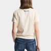 Camiseta con corte perfecto y efecto desgastado vintage Camiseta con corte perfecto y efecto desgastado vintage