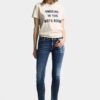 Camiseta con corte perfecto y efecto desgastado vintage Camiseta con corte perfecto y efecto desgastado vintage
