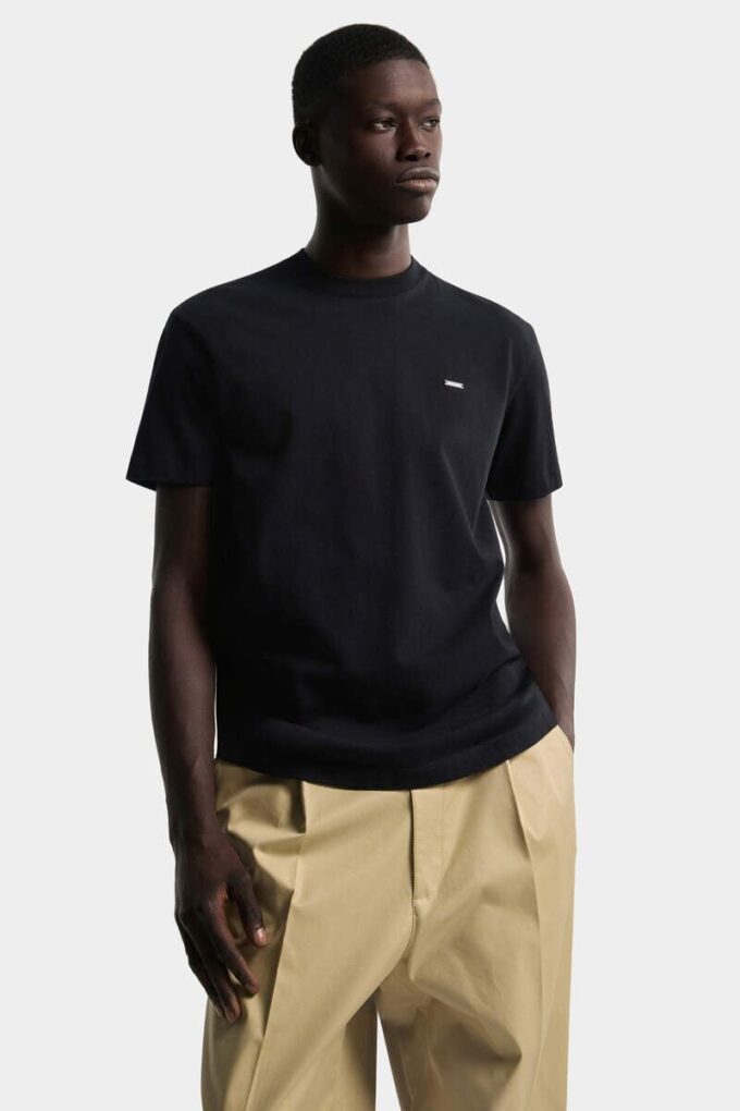 Camiseta Cool Fit con placa con el logotipo de Dsquared2 Camiseta Cool Fit con placa con el logotipo de Dsquared2