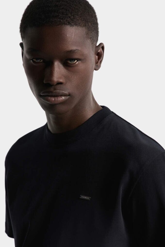 Camiseta Cool Fit con placa con el logotipo de Dsquared2 Camiseta Cool Fit con placa con el logotipo de Dsquared2