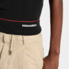 Camiseta corta de corte holgado Dsquared2 Tape Camiseta corta de corte holgado Dsquared2 Tape