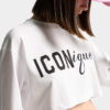 Camiseta corta de corte holgado Iconique
