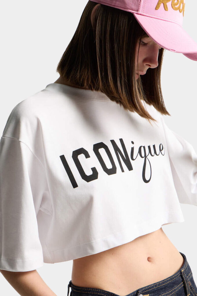 Camiseta corta de corte holgado Iconique