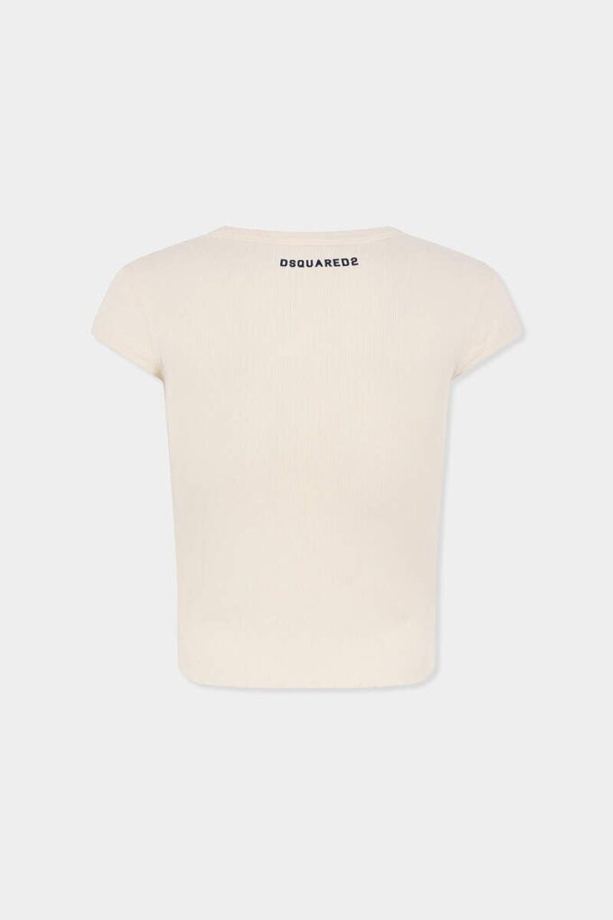 Camiseta de corte holgado con mangas acampanadas y efecto desgastado vintage Camiseta de corte holgado con mangas acampanadas y efecto desgastado vintage