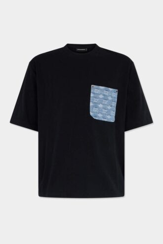 Camiseta de corte holgado con monograma D2