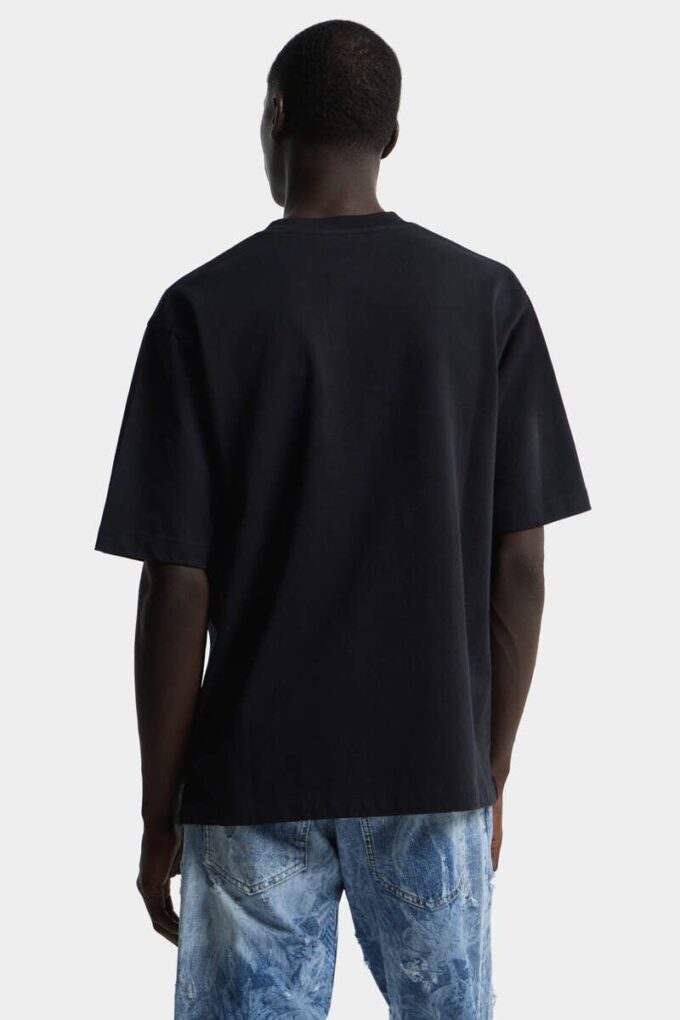 Camiseta de corte holgado con monograma D2 Camiseta de corte holgado con monograma D2
