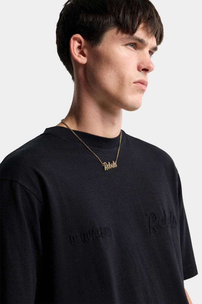 Camiseta de corte holgado Dsquared2 Rebels Camiseta de corte holgado Dsquared2 Rebels
