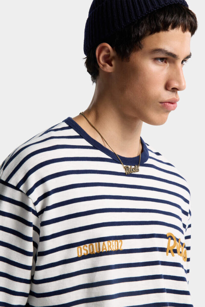 Camiseta de corte holgado Dsquared2 Rebels