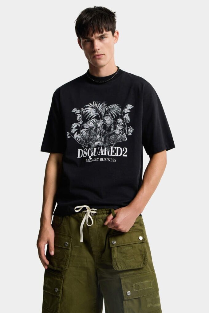 Camiseta de corte holgado Monkey Business Camiseta de corte holgado Monkey Business