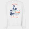 Camiseta de cuello redondo de corte holgado estilo vintage de verano Camiseta de cuello redondo de corte holgado estilo vintage de verano