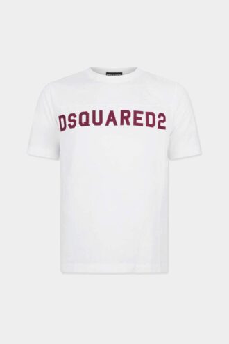 Camiseta de fútbol con corte holgado y efecto desgastado vintage