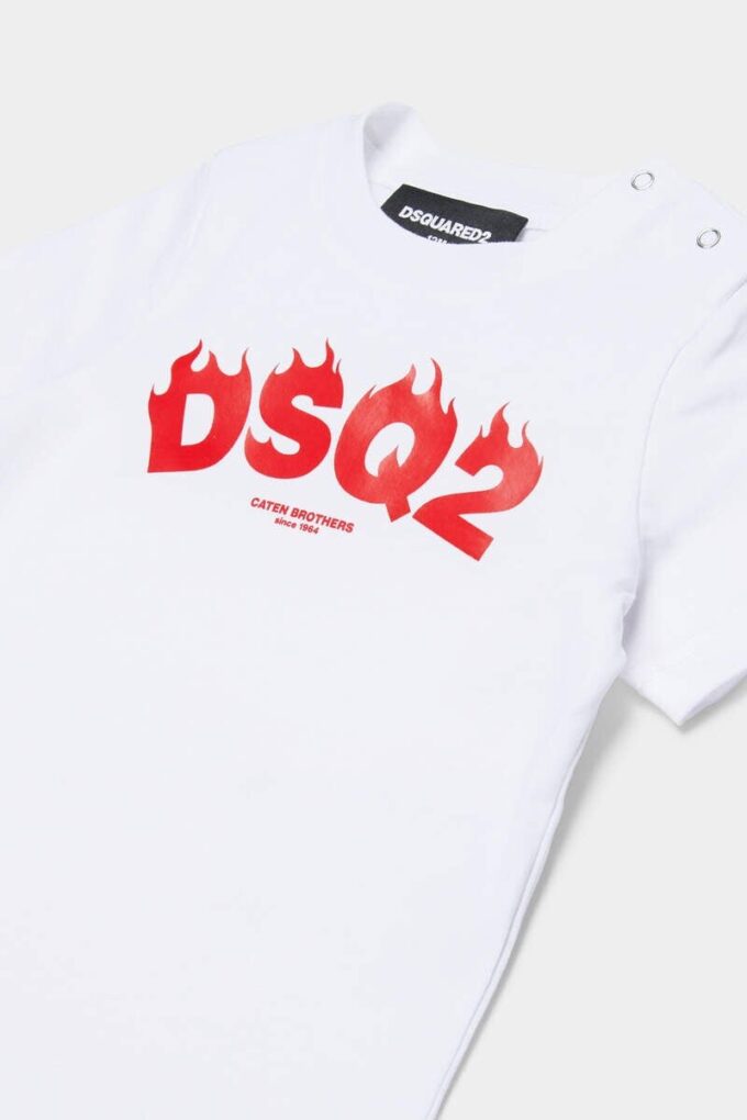 Camiseta Dsq2 para recién nacidos de D2Kids Camiseta Dsq2 para recién nacidos de D2Kids