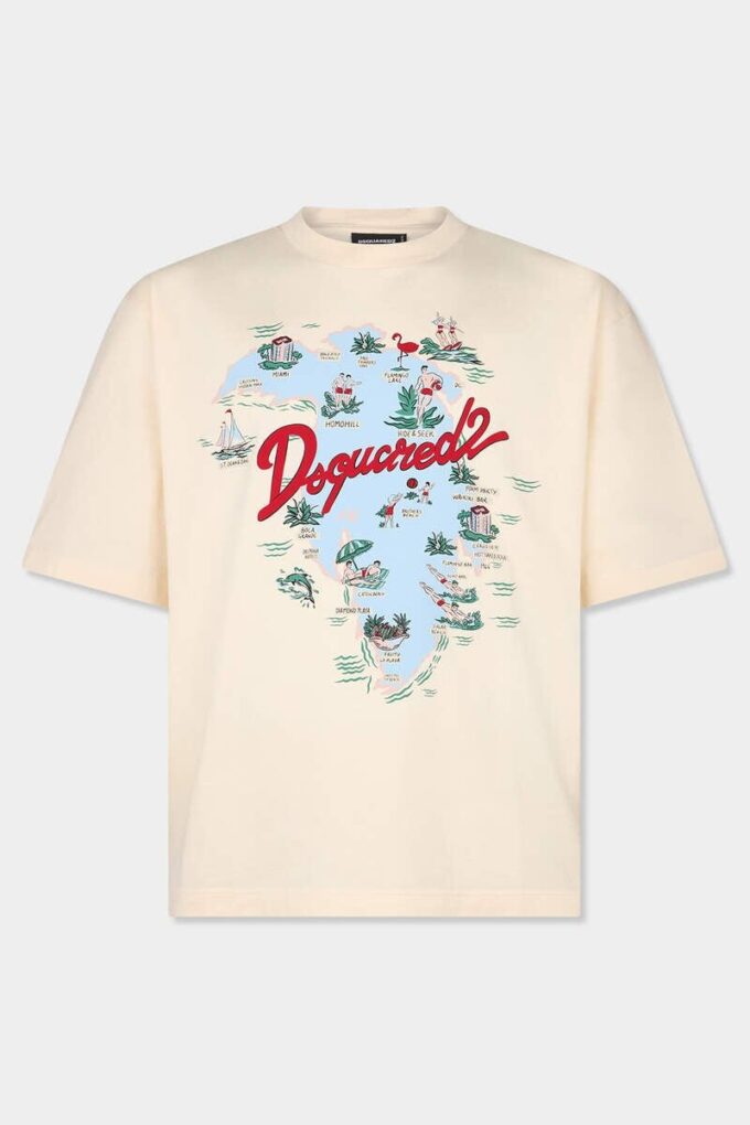 Camiseta holgada Aloha Souvenir Camiseta holgada Aloha Souvenir
