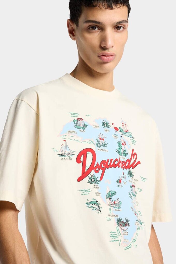 Camiseta holgada Aloha Souvenir Camiseta holgada Aloha Souvenir