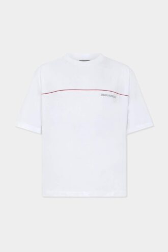 Camiseta holgada con cinta Dsquared2