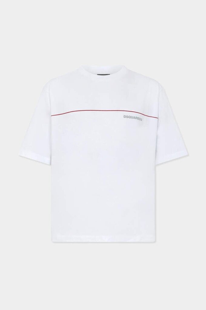 Camiseta holgada con cinta Dsquared2 Camiseta holgada con cinta Dsquared2