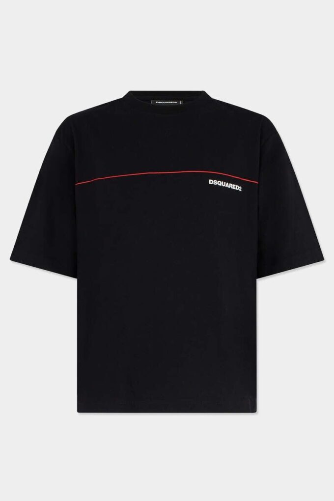 Camiseta holgada con cinta Dsquared2 Camiseta holgada con cinta Dsquared2