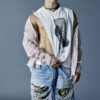 Camisa oversize arrugada