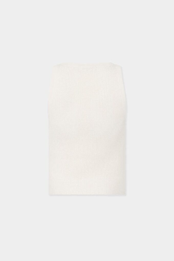 Camiseta sin mangas de punto D2 al revés Camiseta sin mangas de punto D2 al revés