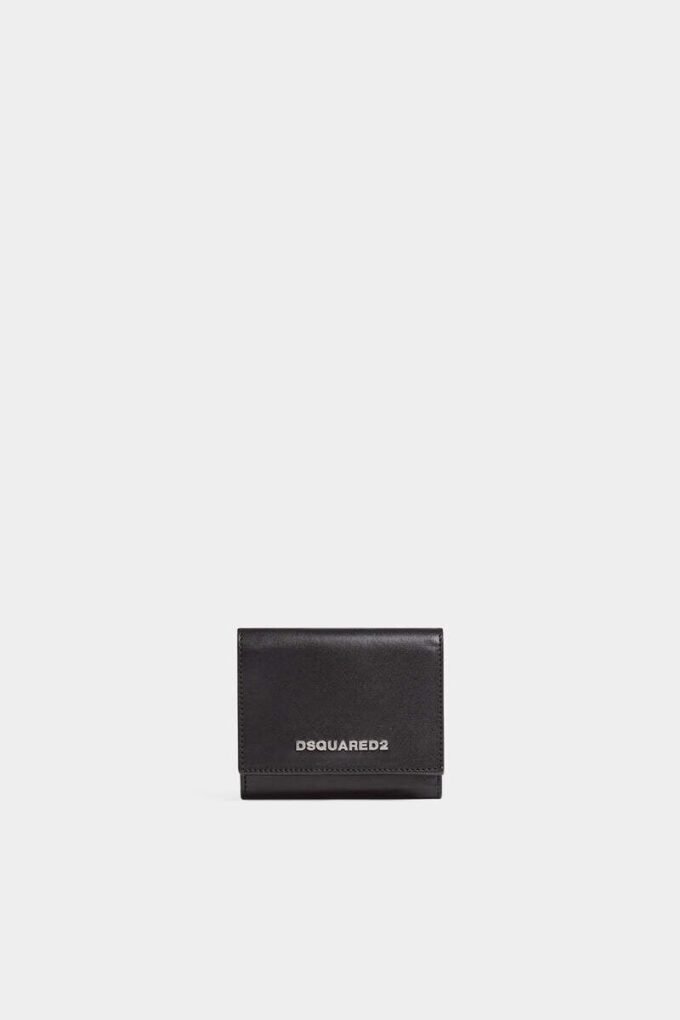 Cartera tríptica de cinco bolsillos