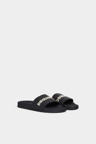 Chanclas con el logotipo de Dsquared2