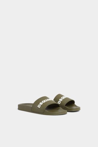 Chanclas con el logotipo de Dsquared2
