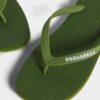 Chanclas con el logotipo de Dsquared2