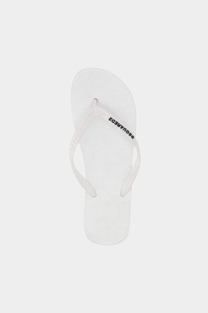 Chanclas con el logotipo de Dsquared2