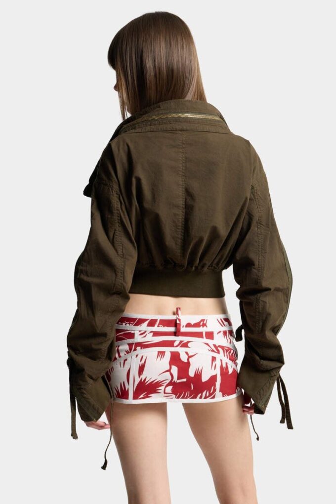 Chaqueta cargo con múltiples bolsillos Chaqueta cargo con múltiples bolsillos