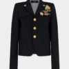 Chaqueta de uniforme de lana tropical Chaqueta de uniforme de lana tropical