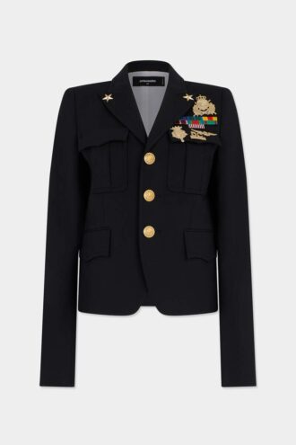 Chaqueta de uniforme de lana tropical