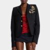 Chaqueta de uniforme de lana tropical Chaqueta de uniforme de lana tropical