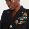 Chaqueta de uniforme de lana tropical Chaqueta de uniforme de lana tropical