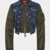 Chaqueta de vaqueros híbrida Dark Aviator Chaqueta de vaqueros híbrida Dark Aviator