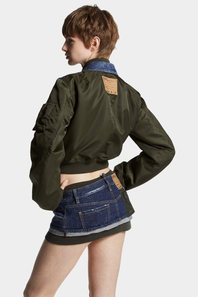 Chaqueta de vaqueros híbrida Dark Aviator Chaqueta de vaqueros híbrida Dark Aviator
