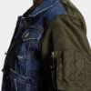 Chaqueta de vaqueros híbrida Dark Aviator Chaqueta de vaqueros híbrida Dark Aviator