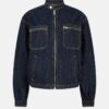 Chaqueta deportiva de lavado oscuro Chaqueta deportiva de lavado oscuro