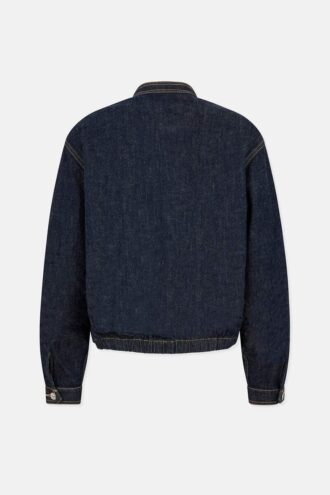 Chaqueta deportiva de lavado oscuro