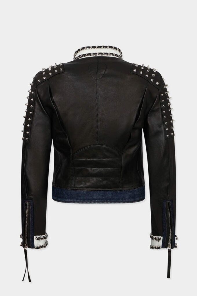 Chaqueta motera rebelde y elegante Chaqueta motera rebelde y elegante