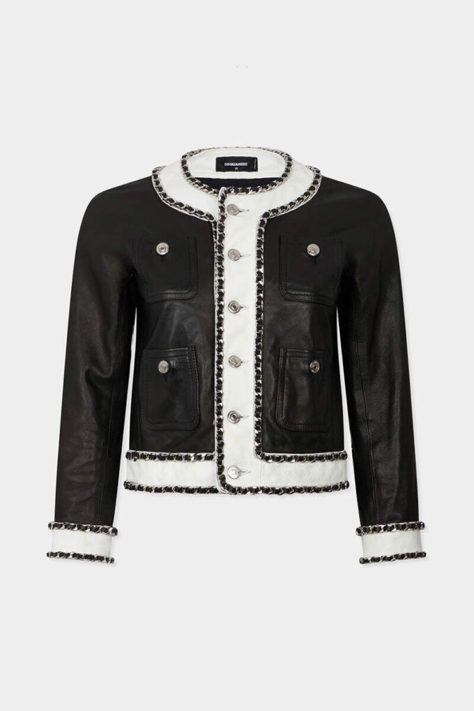 Chaqueta rebelde y elegante Chaqueta rebelde y elegante