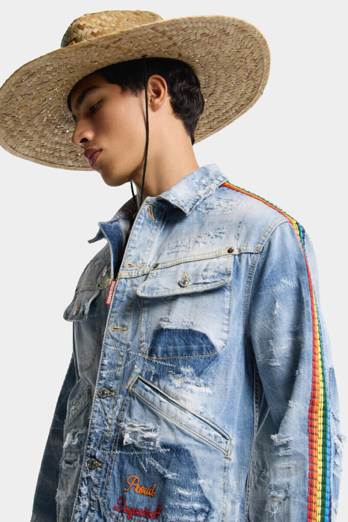 Chaqueta vaquera Be Proud Wash L.A. Vaqueros