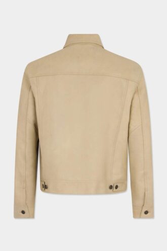 Chaqueta vaquera de cuero