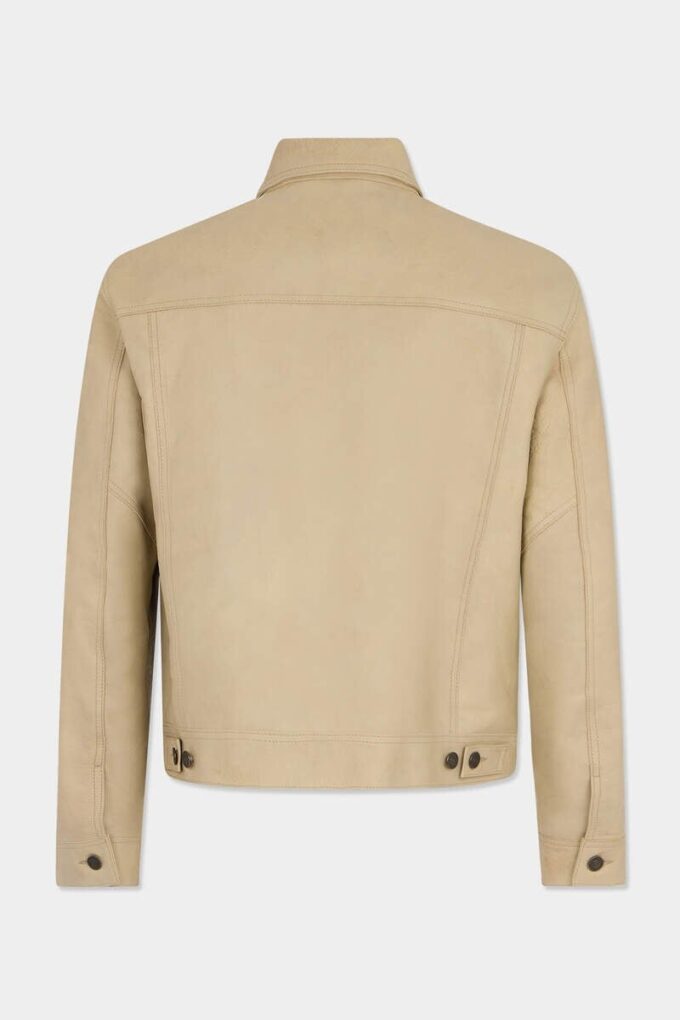 Chaqueta vaquera de cuero Chaqueta vaquera de cuero