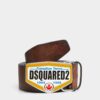 Cinturón con placa con el logotipo de Dsquared2 Cinturón con placa con el logotipo de Dsquared2