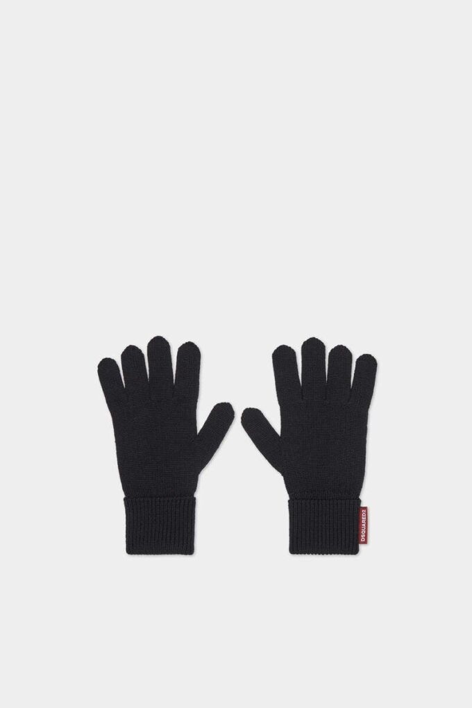 Conjunto de gorro y guantes de punto cálido Conjunto de gorro y guantes de punto cálido