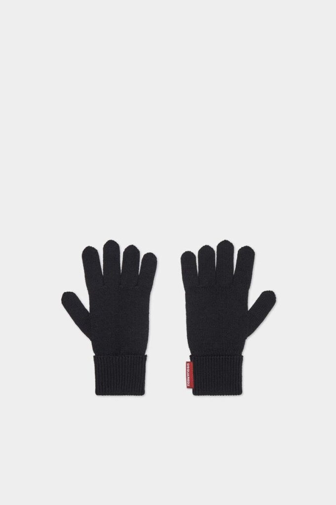 Conjunto de gorro y guantes de punto cálido Conjunto de gorro y guantes de punto cálido
